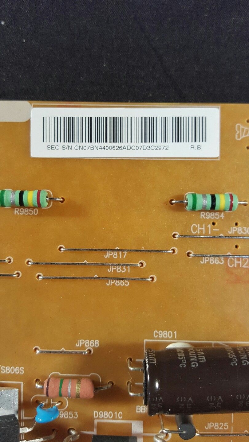 SAMSUNG UN60F6400AFXZA NETZTEIL BN44-00626A L60X1Q_DDY